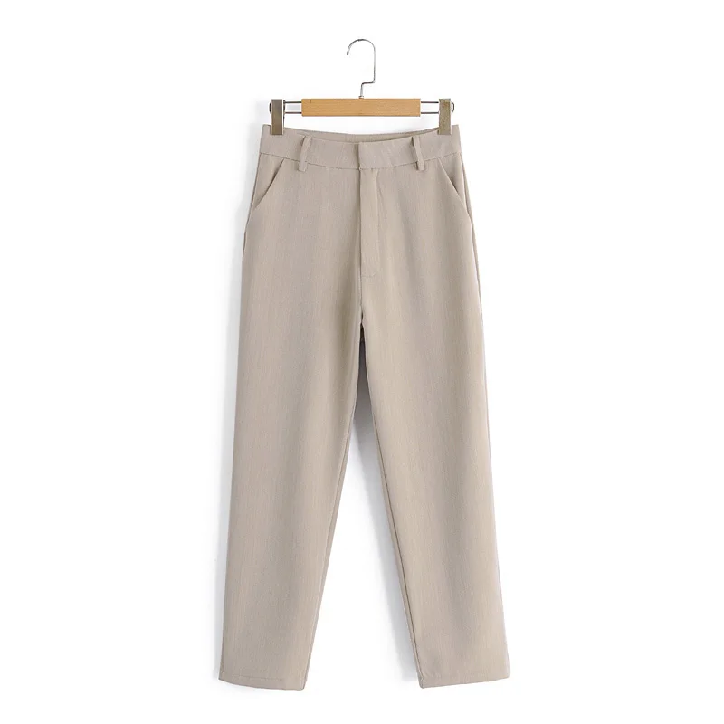 

Summer women's pants casual solid color pants