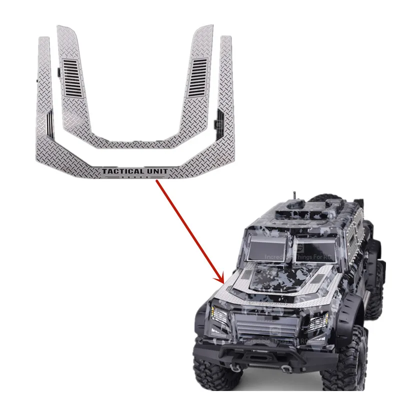 Корп крышка двигателя броня тактика издание машина Чехол Броня для 1/10 Rc