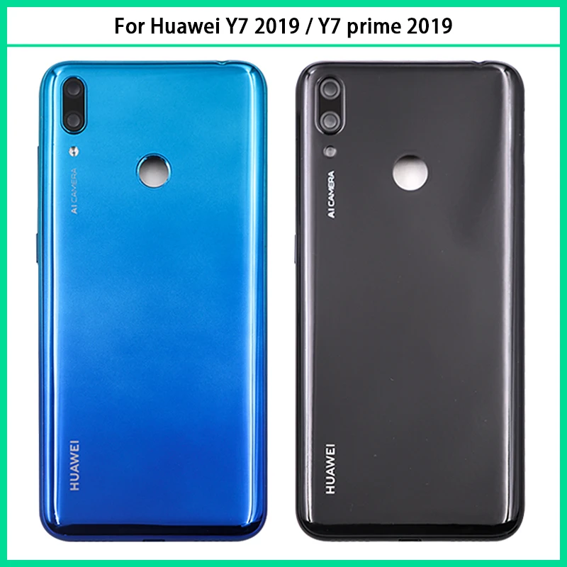 Новинка 6 26 &quotдля Huawei Y 7 Y7 prime 2019 Пластиковая Задняя крышка для батареи Корпус