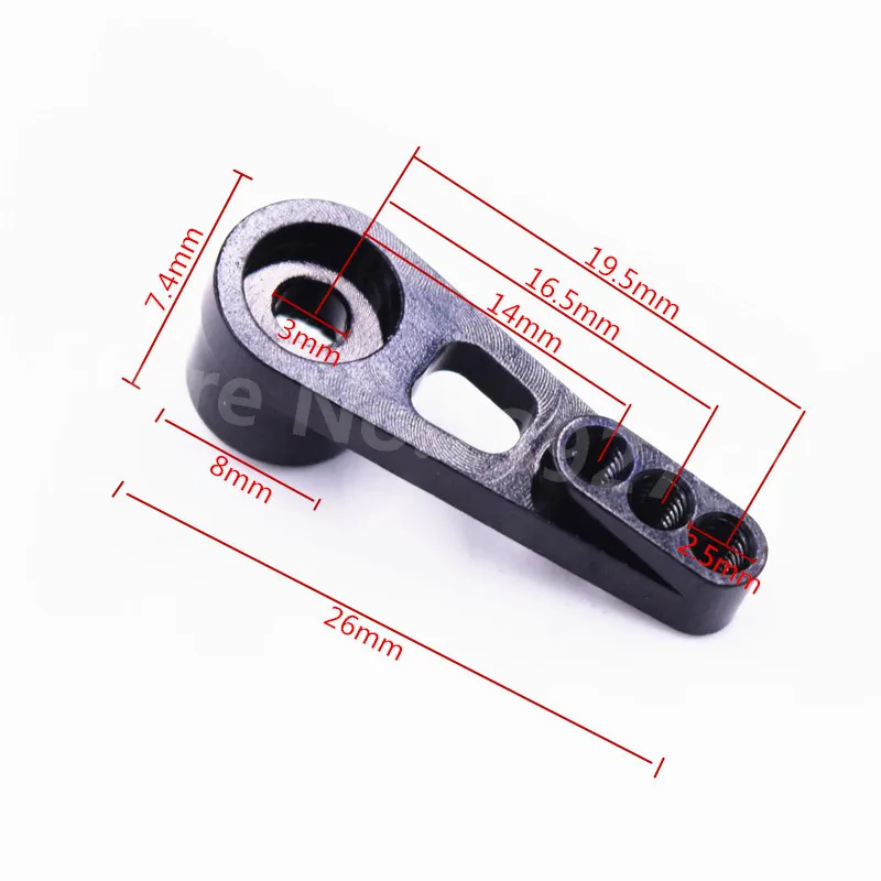 Радиоуправляемые автомобили 25T зубчатый руль половинный сервопривод гудок для