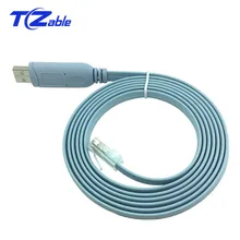 FTDI USB To RJ45 Console Cable RS232RL Serial Wire For Cisco Router RJ 45 Converter Switch USB Extension Computer Network Line