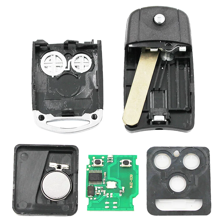 2 кнопки Smart Remote Key Keyless Entry Fob 433 МГц с чипом ID46 для Honda CRV City Accord Fit Odyssey|fob|fob key |