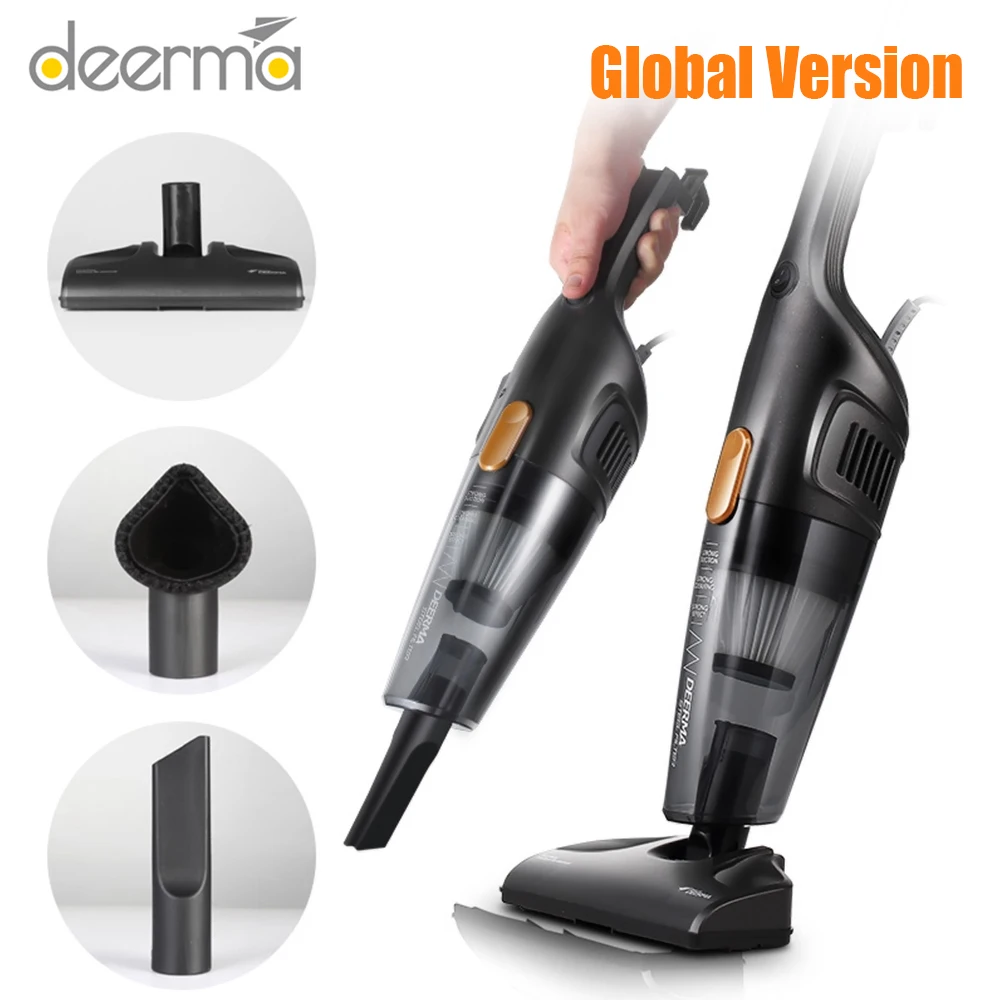 

Deerma Handheld Vacuum Cleaner DX115C Portable Household Standing Floor Cleaner Low Noise Dust Collector Strong Suction 220V