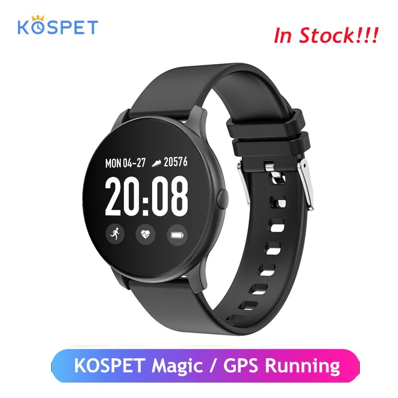 Смарт часы KOSPET Magic для женщин и мужчин пульсометр кислород фитнес трекер KW19 умные