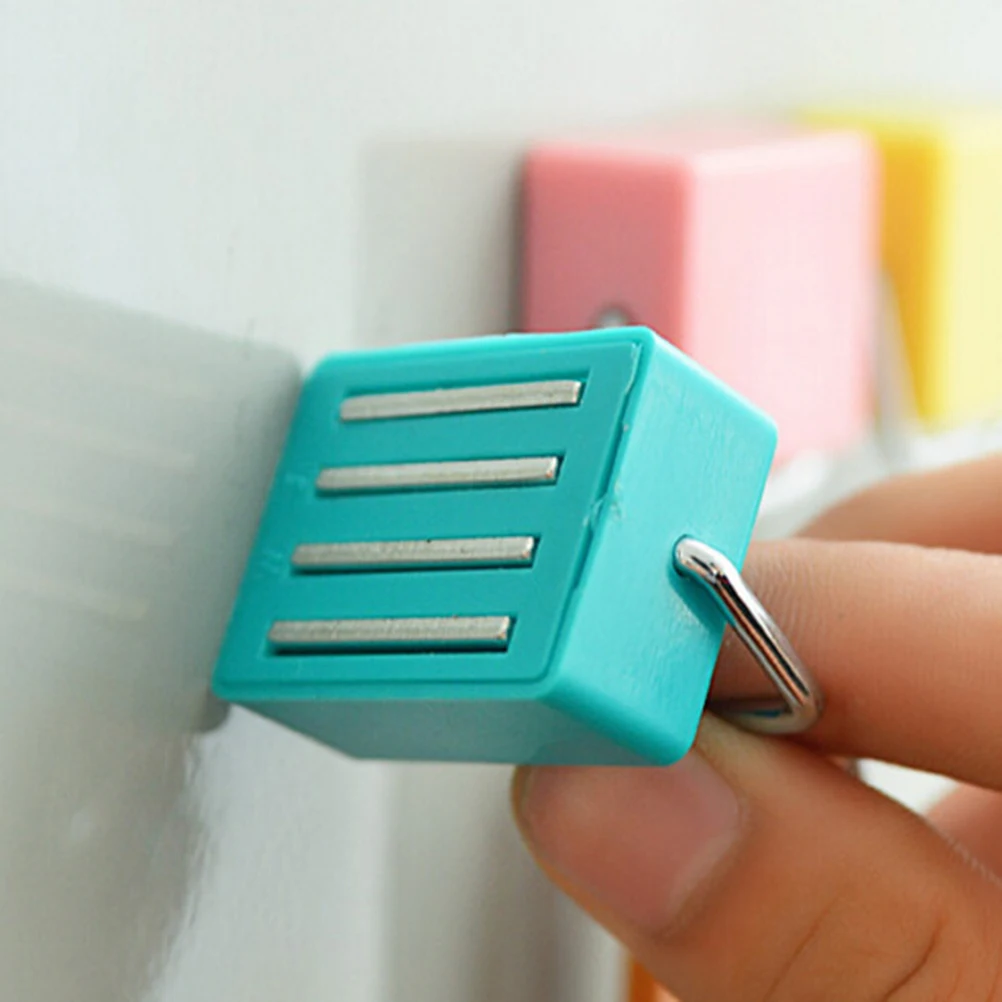 

ZLinKJ 1Pcs Magnetic Super Hooks stick hook Robe Hooks powerful magnet Microwave Refrigerator Hanging Hook