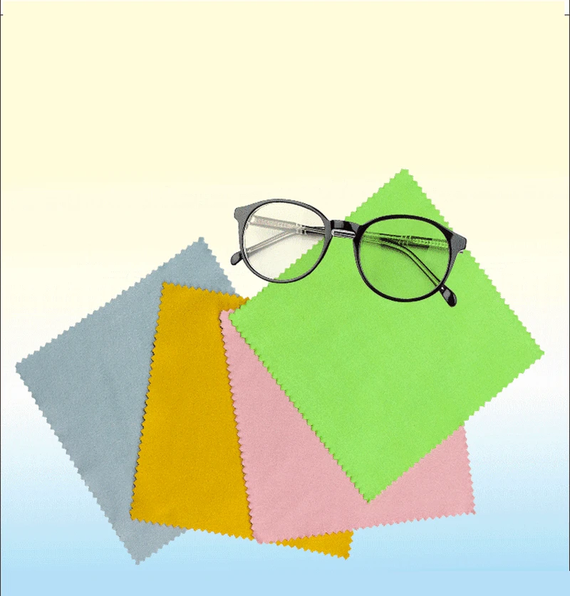 5 шт. салфетка для очистки очков из микрофибры линз экрана телефона оптовая