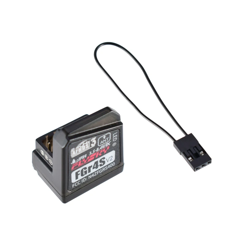 Приемник Flysky FGR4S Φ 4CH 2 4G приемник может быть PPM/IBUS выход для FS передатчика|Детали и