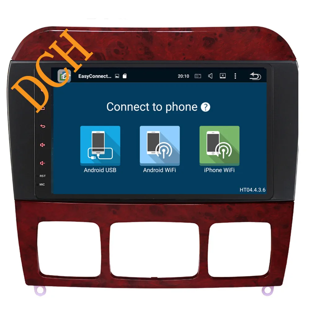 Магнитола с восьмиядерным процессором Android 10 0 для Mercedes Benz S CL Class W220 W215 S280 S320 S350 S400