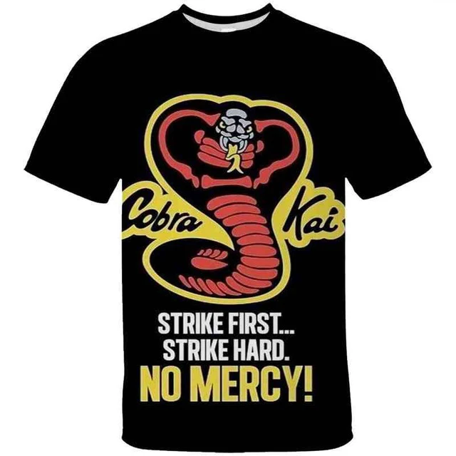 

Cobra Kai 3D Printed Summer Kids T Shirts Creative Children Tshirts Teens Tee Tops Boys Girls Toddler T-shirts Cool Streetwear