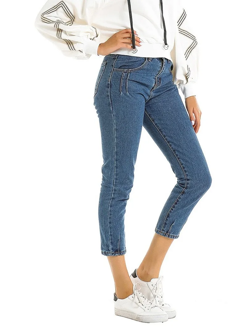 

Loose jeans women Europe and America plus size street denim baggy pants