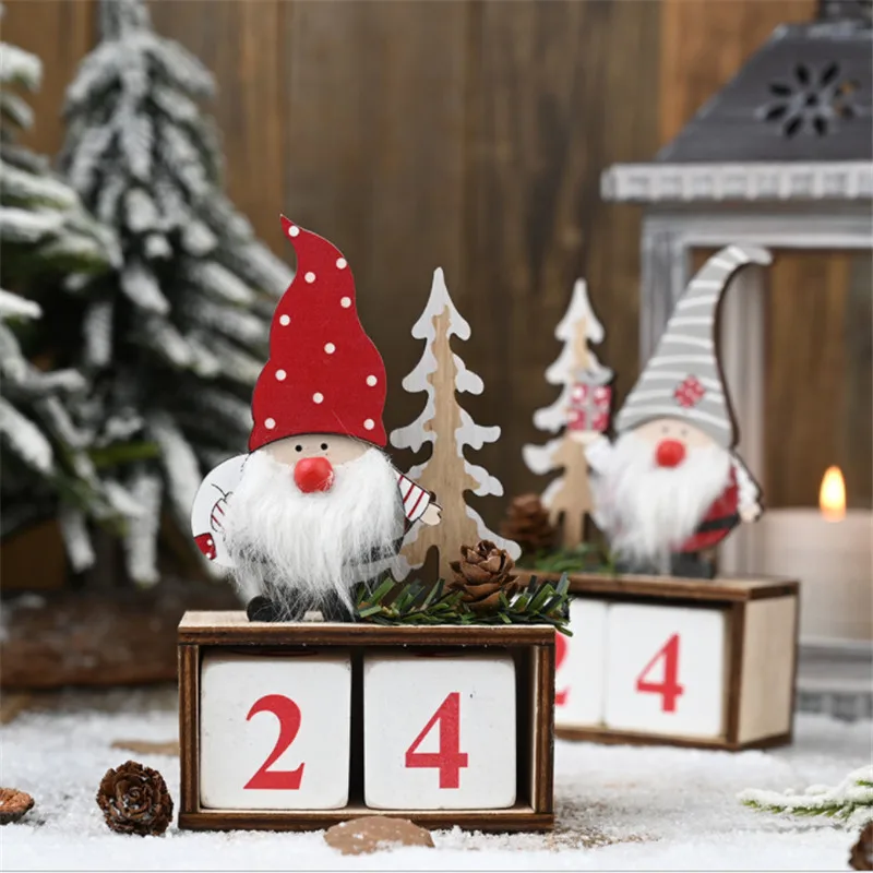 

Рождественский календарь, рождественский подарок для детей, оформление в виде деда мороза, Рождественское украшение 2021