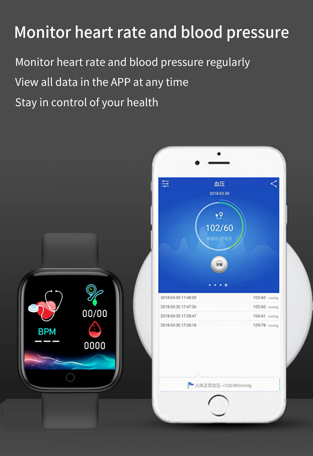 Мужские Смарт часы FocuSmart водонепроницаемые F20 с пульсометром фитнес трекер для