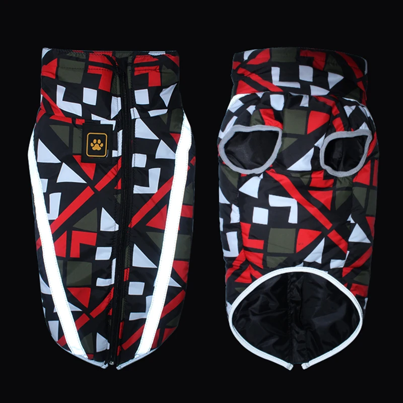 Водонепроницаемая куртка для больших собак средних и зимняя одежда домашних