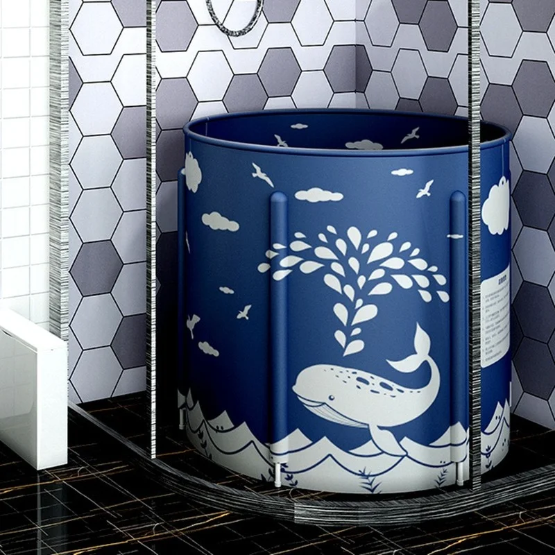 

Bathing Barrel Adult Folding Bath Barrel Household Heating Child Bathing Barrel Bathing Barrel Full Body Bathtub Soaking Bathtub