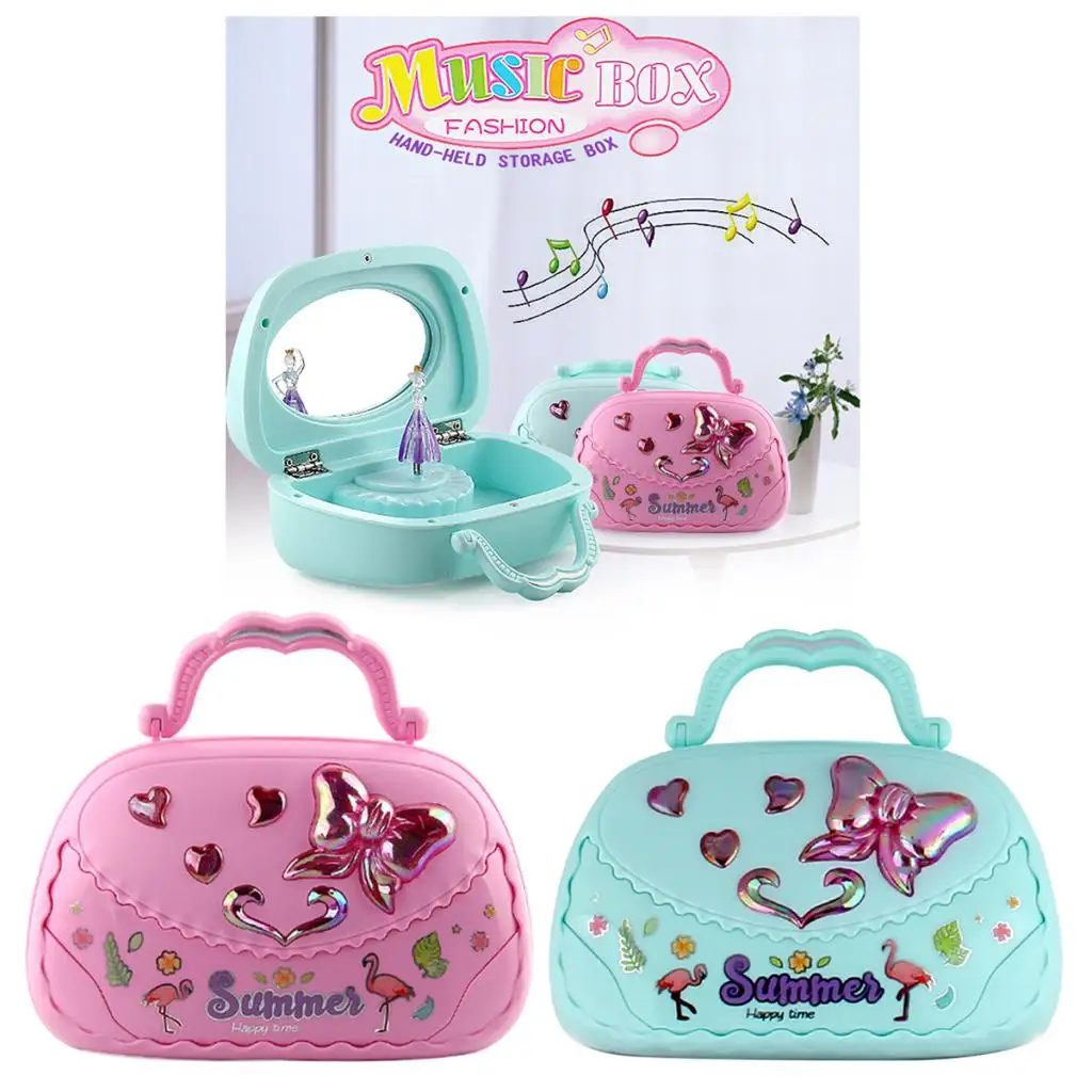 

Creative Rotating Dancing Ballet Girl Music Box Girl Birthdfay Gifts Pink