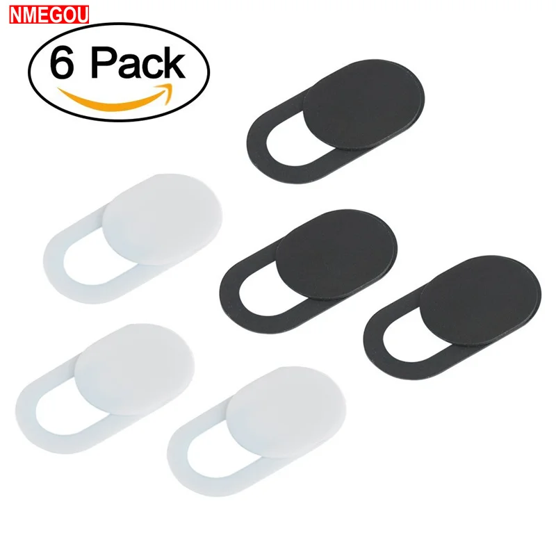 6 шт Ультратонкая Веб камера со слайдером для защиты крышка наклейки брошюр