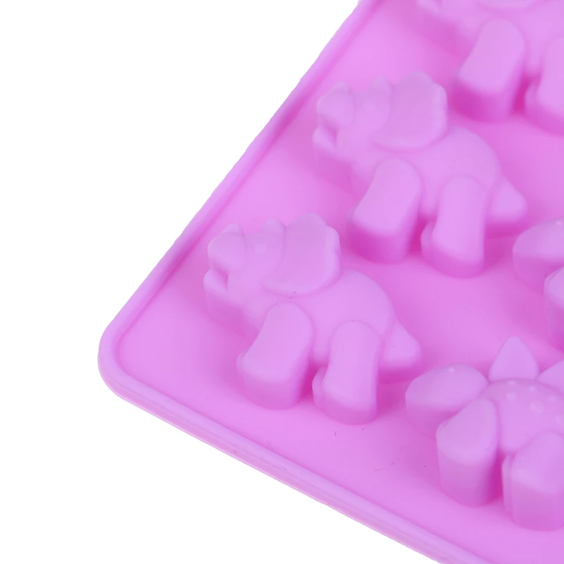 1 шт. силиконовая форма динозавра Выпекание торта шоколад мыло с запахом печенья