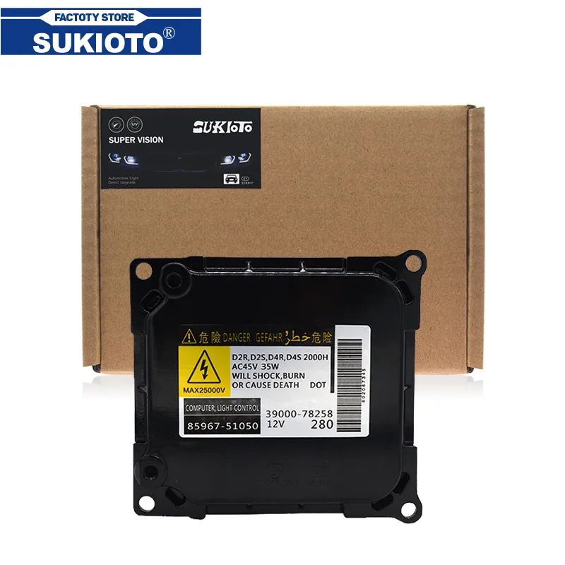SUKIOTO 35W D2S D2R HID Балласт для Toyota Lexus D4S D4R OEM KDLT003 DDLT003 85967-24010 85967-53040 85967-52020 85967-51050 |