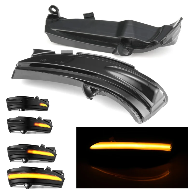 2 шт. автомобильный Динамический светодиодный светильник сигнала поворота