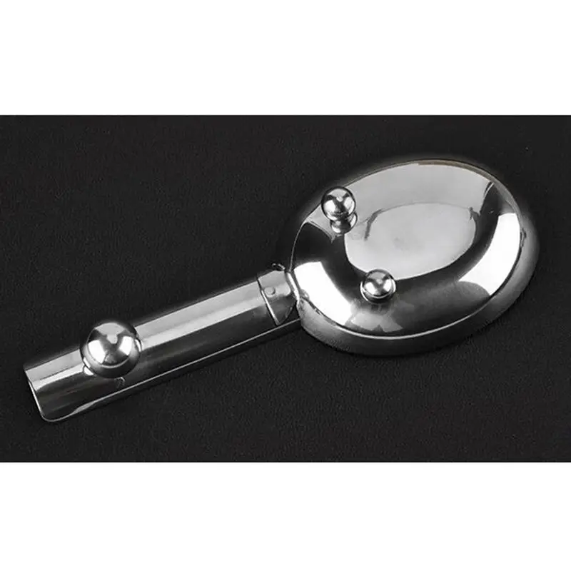 1PC Stainless Steel Cleanable Premium Portable Cigar Ashtray Tray for Smoking Indoor Outdoor Cigarette | Дом и сад