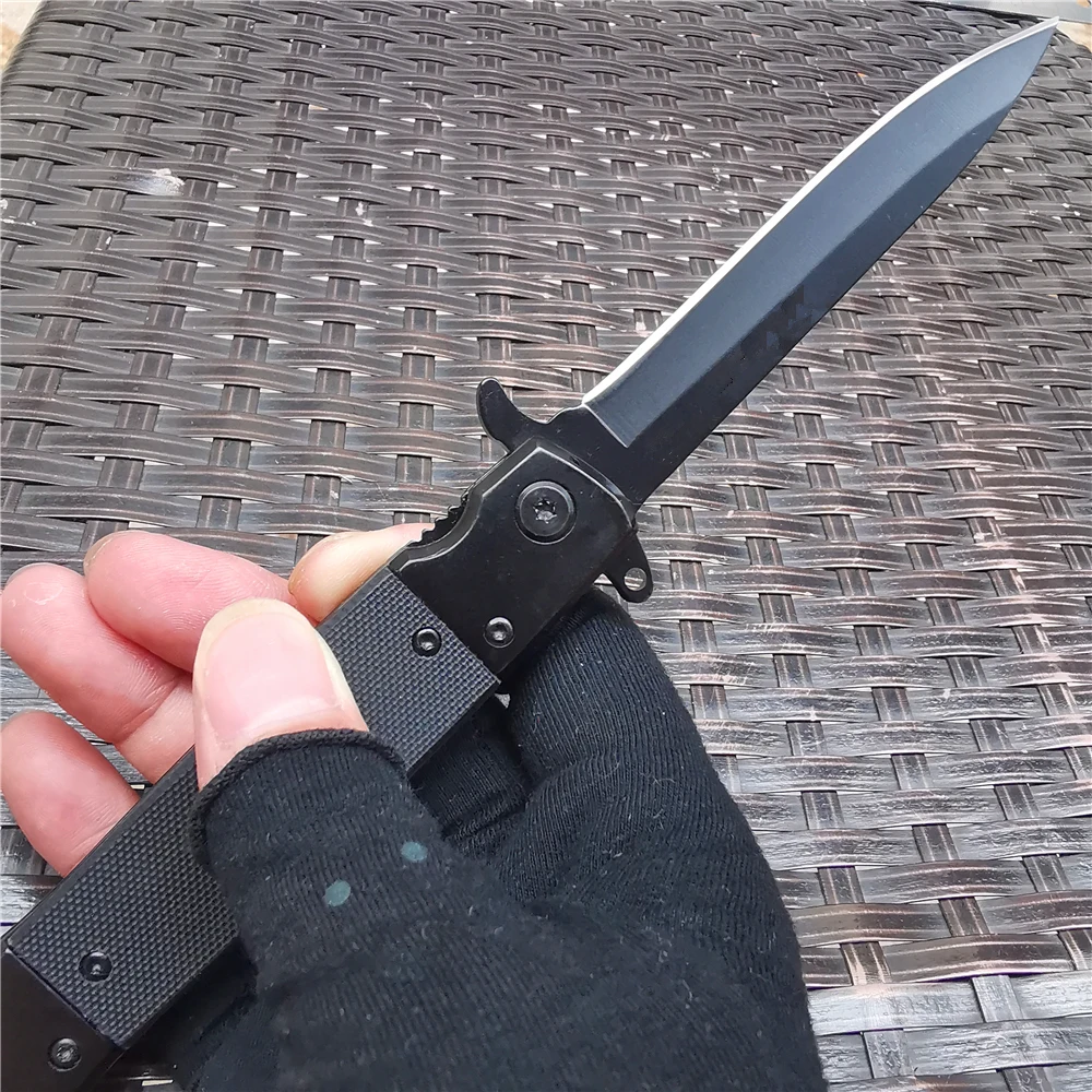 G10 Ручка 8CR13MOV стальной складной нож карманный охотничий инструмент подарок для