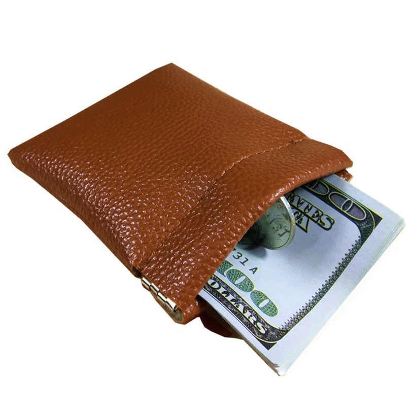 

PU Leather Coin Purse Earbuds Earphone Holder Pouch Wallet Change for Women Men New 2021