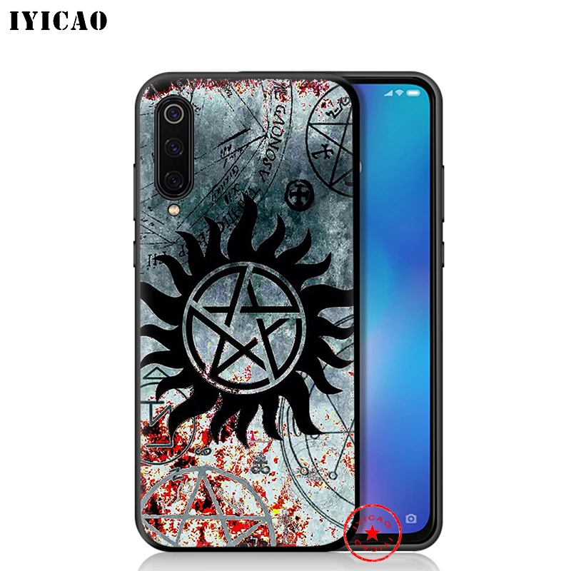 IYICAO супернатуральный мягкий чехол для Xiaomi Mi A3 A2 A1 10 9T CC9E CC9 9 8 6 Se Lite F1 5X 6X MiA1 MiA2 MiA3 |