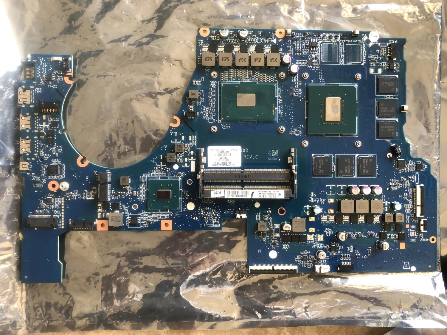 Материнская плата для ноутбука HP Omen материнская 17-W 17T-W DAG38DMBCC0 DDR4 SR32Q