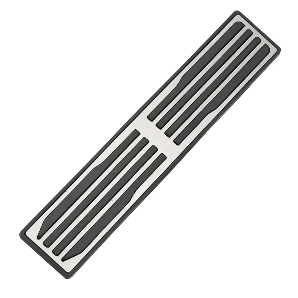 Автомобильные педали Lilmanta из нержавеющей стали задняя защитная крышка для Jaguar XE