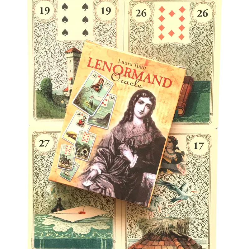 

Oracle Card Laura Tuan Lenormand Oracle Tarot Deck Fate Divination Cards Game Tarot And A Variety Of Tarot Options PDF Guide