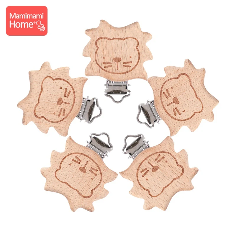 5 шт. детский деревянный Прорезыватель-грызунок из бука | Мать и ребенок