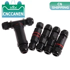 IP67 IP68 Водонепроницаемый соединитель в форме распределительной коробки соединитель кабеля втулка для кабеля для светодиодных фонарей