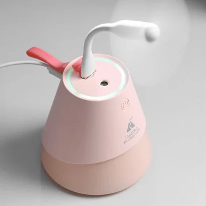 Мини увлажнитель воздуха в форме айсберга с USB вентиляторной лампой