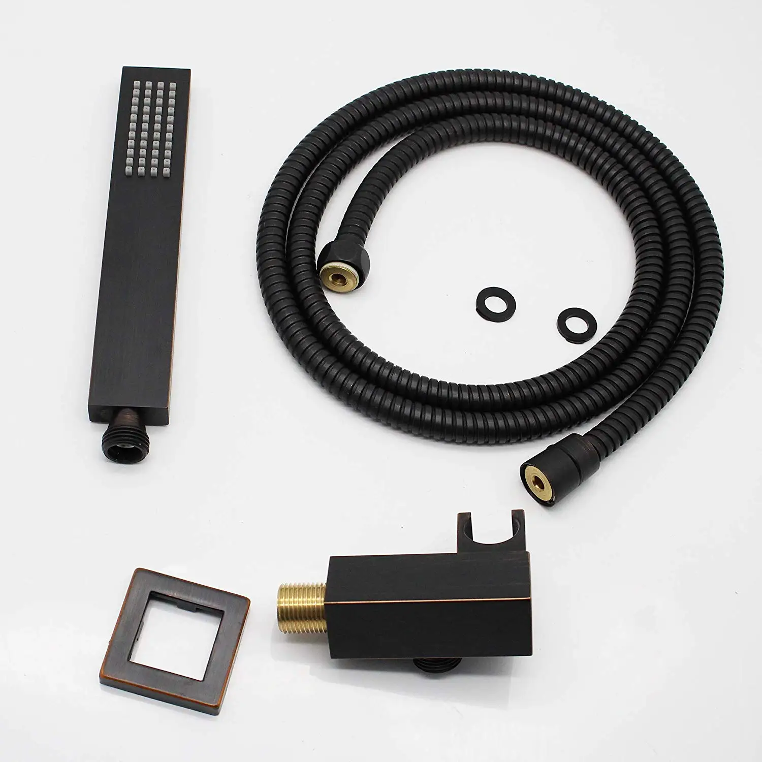 Роскошный роскошный 12 дюймовый Бронзовый Смеситель для душа с масляным