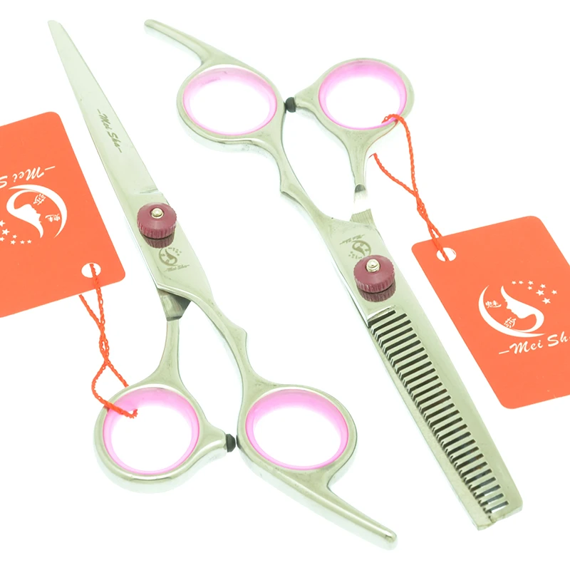 

Meisha 6 inch Hairdressing Cutting Thinning Scissors Set Stainless Steel Hair Salon Styling Shears Barber Haircut Razor A0041A