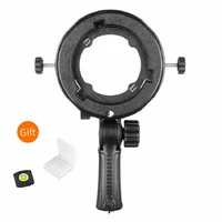 bowens mount accessory multi functional universal s type set top holder bracket for godox v1 tt350 ad200 on camera outdoor flash