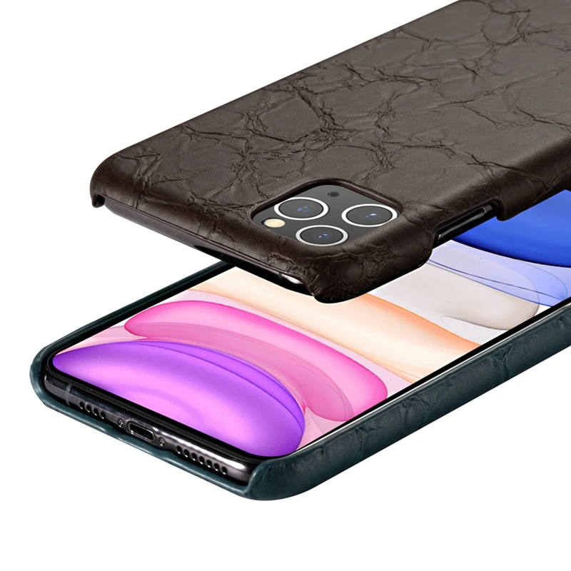 for iphone 11 Pro Max Leather Back Case Vintage PU Cover Apple X XS XR MAX 7 8 Plus | Мобильные телефоны и аксессуары