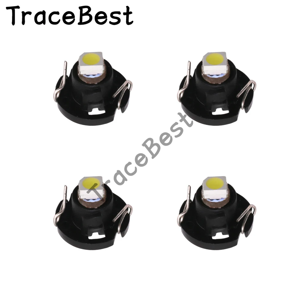 4 шт. белый T4.2 светодиодная лампочка освещения приборов 1210/3528 1SMD светодиодный