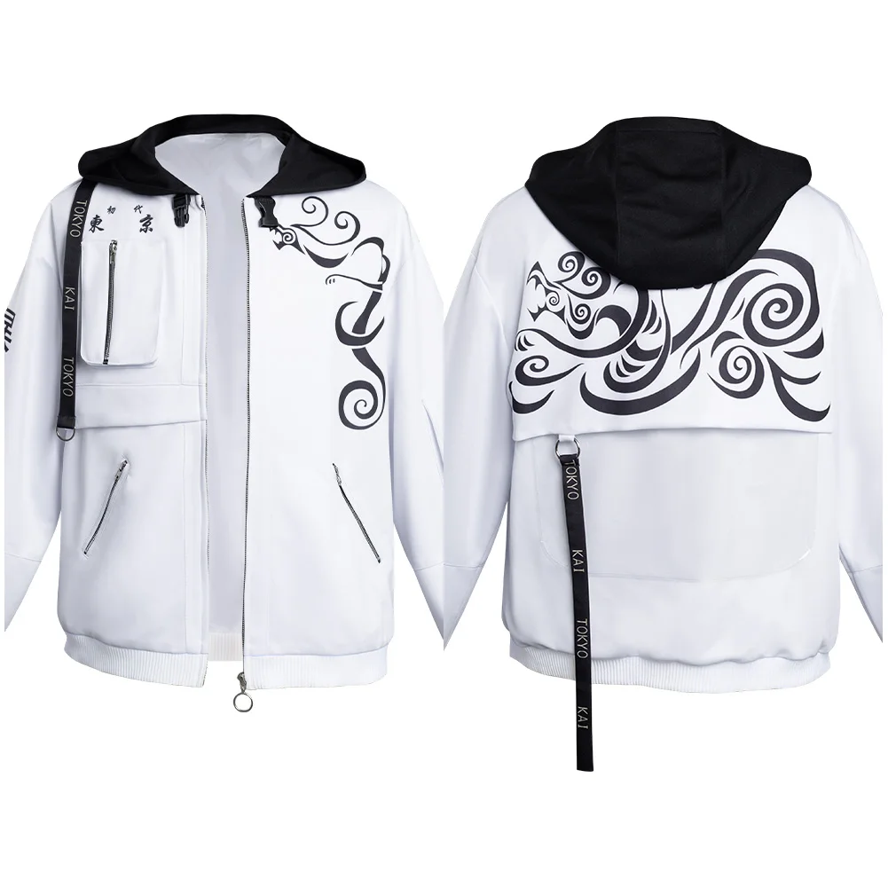 

Tokyo Revengers Motorcycle Jacket Cosplay Costumes Coat Halloween Carnival Suit