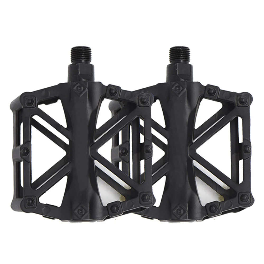 

1 Pair Bike Pedals All Aluminum Non-Slip Bike Platform Pedals Road Cycling Bicycle Pedals for Mountain Bike