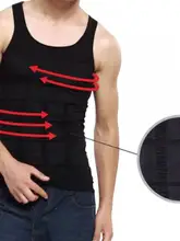 Hot Sale Men'S Fitness Body Shaping Vest Belly Belt Shirt Comfortable Shirt Vest Tight Underwear S-Xxxl (2)