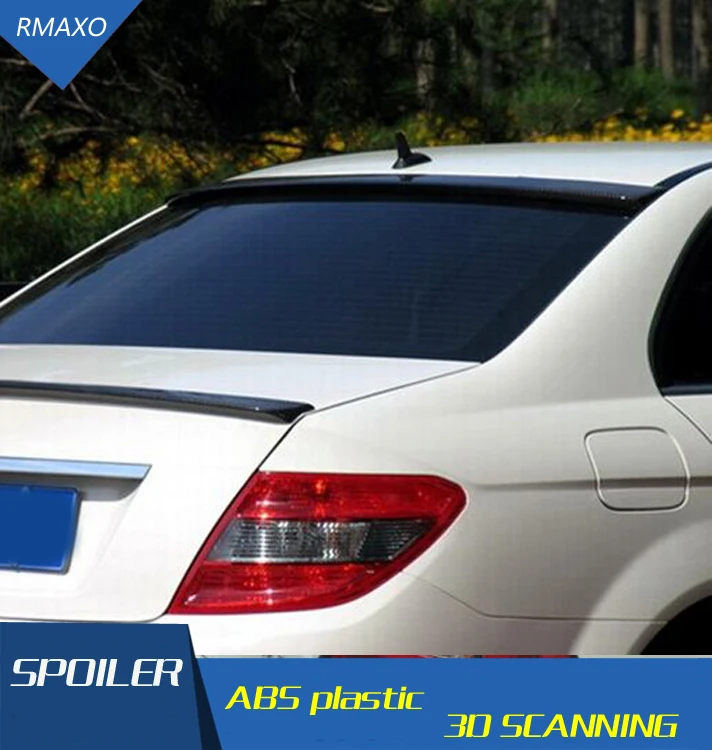 Спойлер на крышу для Benz W204 спойлер из углеродного волокна C180 C200 C260 C280 C300 C74 2008