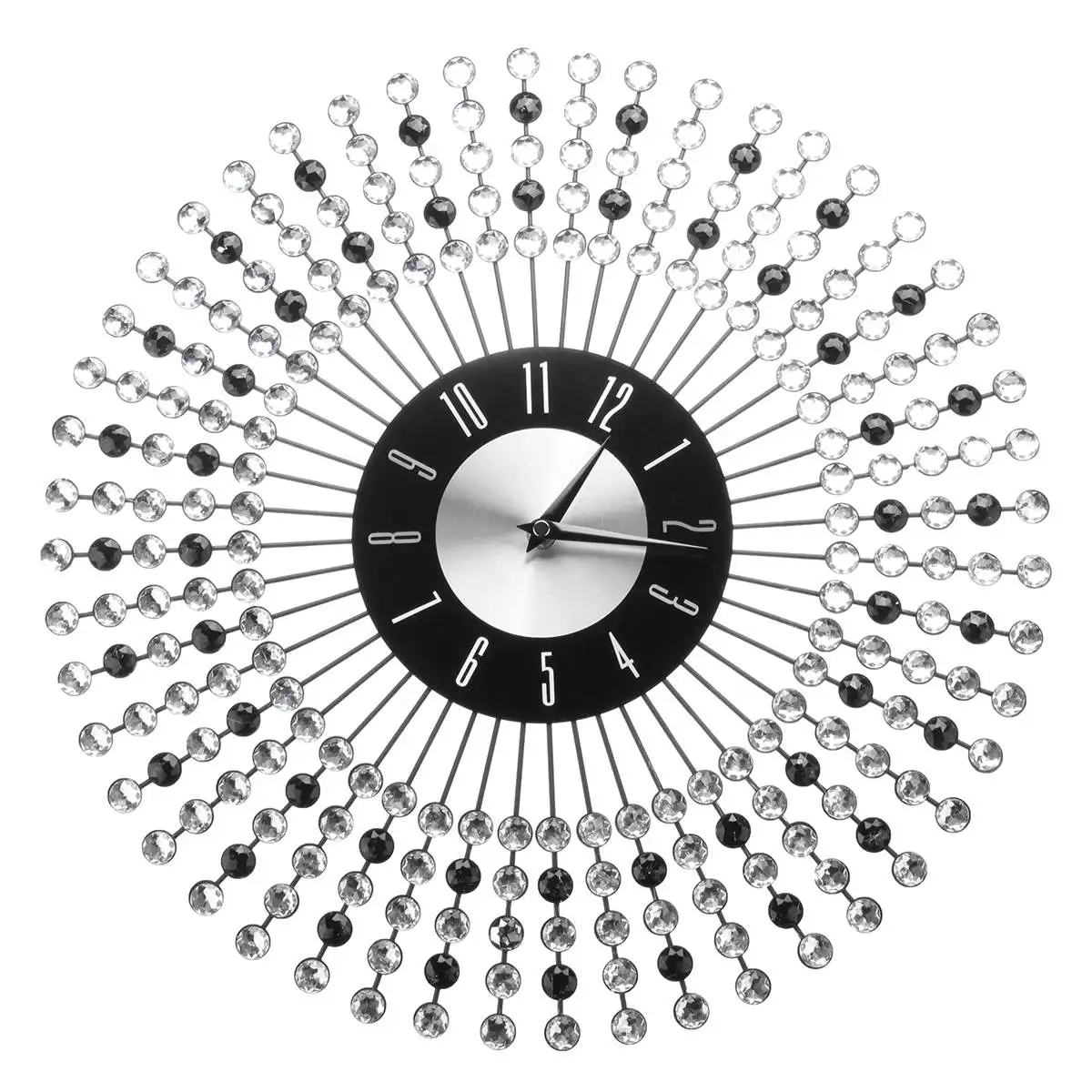 Часы настенные 43 см винтажные со стразами|Настенные часы| |