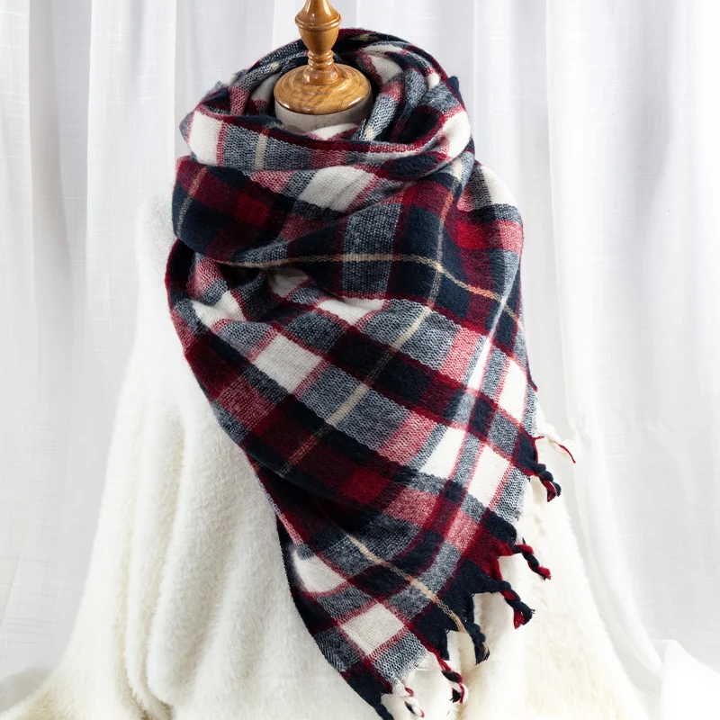 Модные роскошные большие шарфы для женщин 2019 длинный кашемировый зимний мягкий