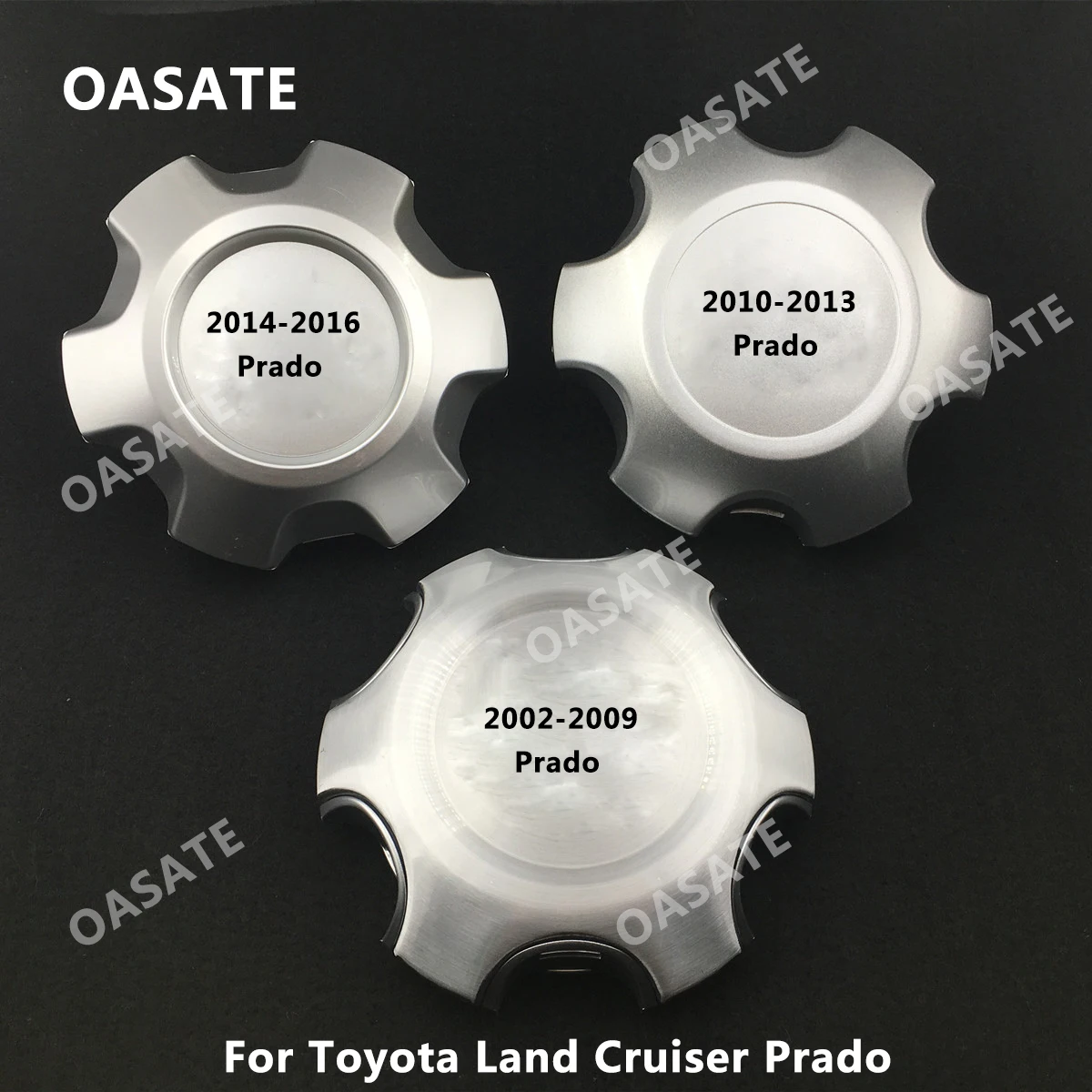 

1Pcs / 4Pcs Alloy Wheel Center Hub Cap Rim caps For Toyota Land Cruiser 2002-2018 Prado 120 TX VX 2700/4000 4.0L Studs With logo