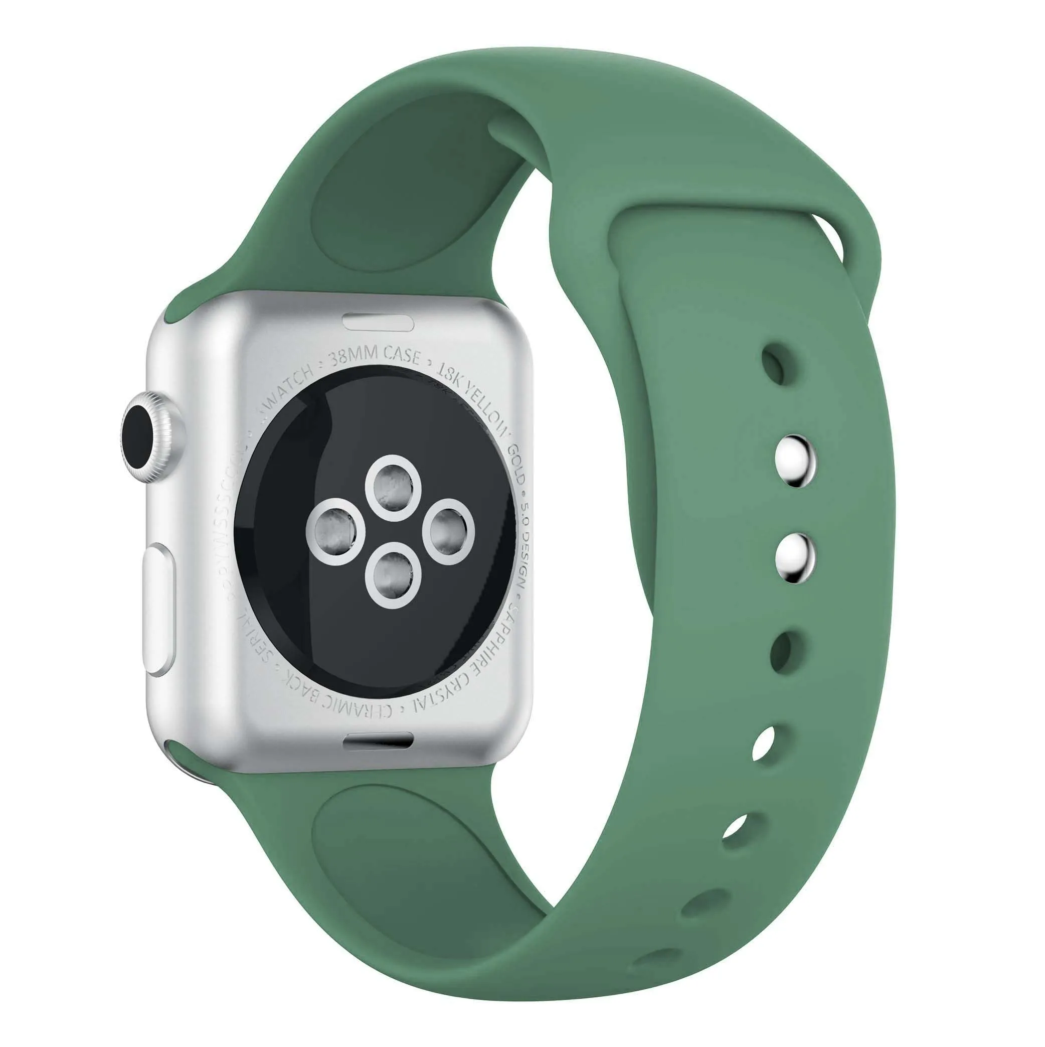 mint green Мягкая силиконовая лента для Apple watch 5 4 3 2 1 ремешок 42 мм 38 мм сменный ремешок для браслета ремешок для часов 44 мм для iwatch 4 3 2 1 40 мм ремешок - Цвет ремешка: mint green