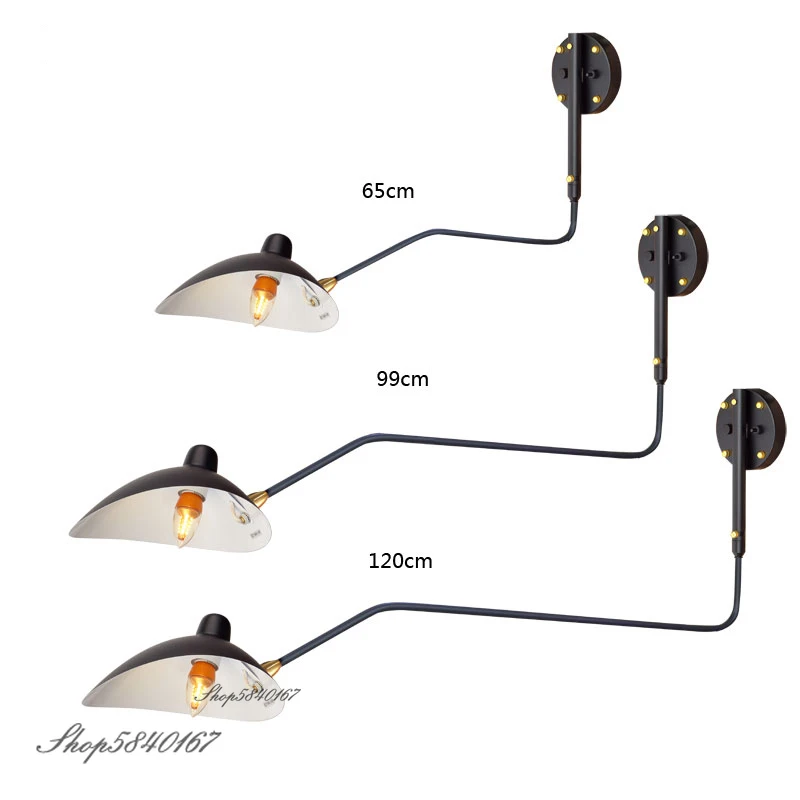 

Nordic Designer Wall Lamp with Cable Plug Sconce Wall Light Fixtures for Living Room Bedroom Lighting Decor Spider Wall Lights