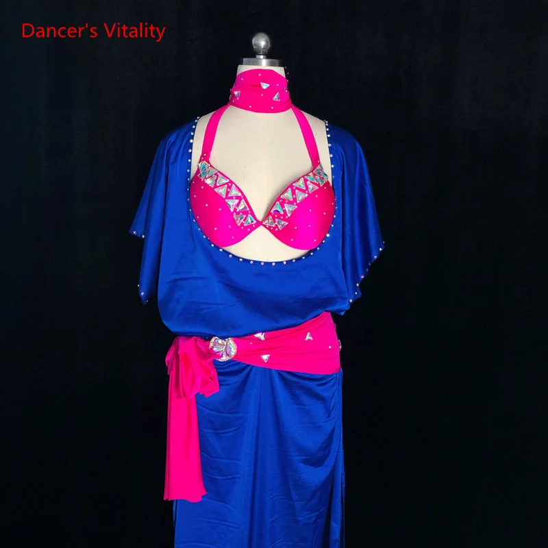 Belly Dance Competition Clothes for Women Bellydance Shaabi Balady Saidi Robe Customzied Child Oriental Outfit Wear |