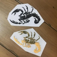 mt 65 scorpion 3d car stickers cool logo styling metal badge emblem tail decal motorcycle accessories automobile