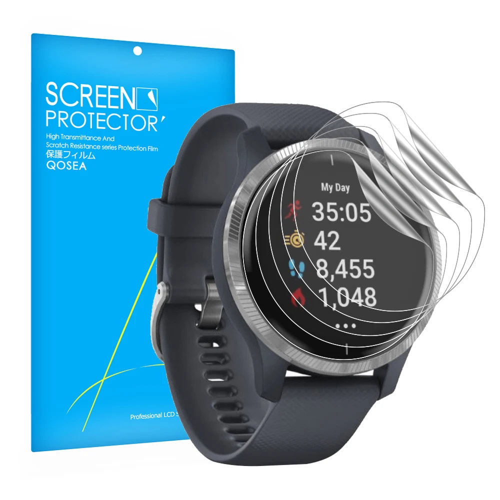 10 шт. Гидрогелевая Защитная пленка для Garmin VivoActive 4 4s CAME Vivomove 3s 3 спортивный стиль